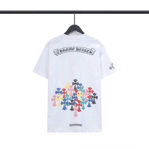 CHROME HEARTS Tシャツ X-LARGE Chrome Hearts Multi Logo T-shirt Black Men's - US